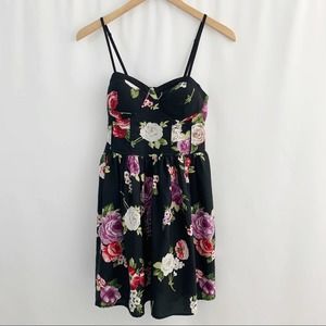 Band of Gypsies Fit & Flare Floral Dress M
